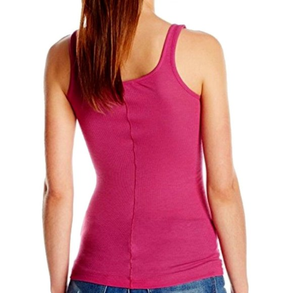 Vince Scoop Neck Cerise Hot Pink‎ Tank Top Sleeveless XS
